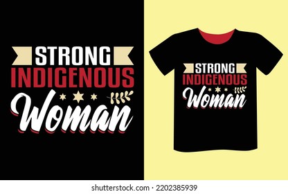 Vector de diseño de camisetas de Día Indígena