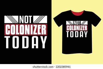 Indigener T-Shirt-Design-Vektor