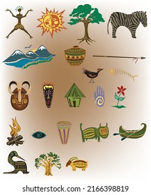 Indigenous design symbol use any    work