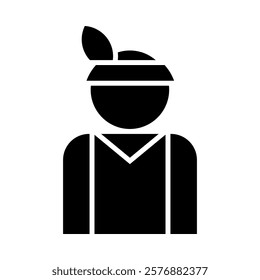Indigenous Icon Element For Design