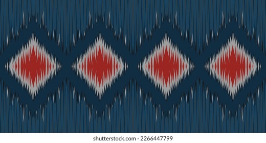 Indigenous pattern design, abstract, from geometric shapes, Asian style, used for background, home decoration, wallpaper.
