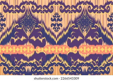 Indigenous pattern design, abstract, from geometric shapes, Asian style, used for background, home decoration, wallpaper.