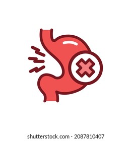 Symbol für die Verdichtungslinie. Einmaliges Vektorelement.