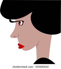 Indignant lady