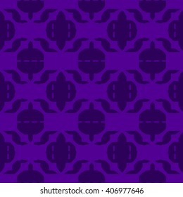 Indigo abstract background, striped textured geometric seamless pattern