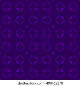 Indigo abstract background, striped textured geometric seamless pattern