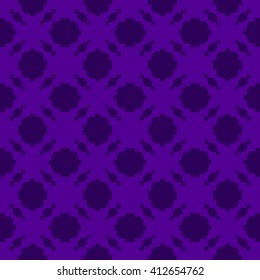 Indigo abstract background, striped textured geometric seamless pattern