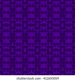 Indigo abstract background, striped textured geometric seamless pattern