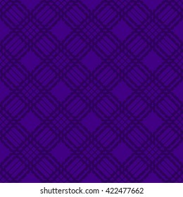 Indigo abstract background, striped textured geometric seamless pattern