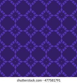Indigo abstract background, striped textured geometric seamless pattern