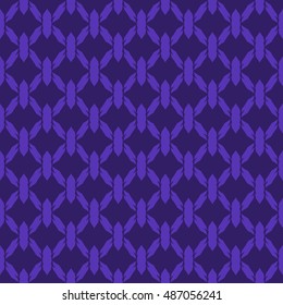 Indigo abstract background, striped textured geometric seamless pattern