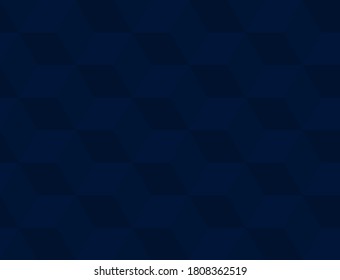 Fondo índigo con cuadrados convexos. Ilustración vectorial sin inconvenientes.