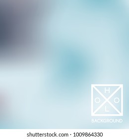 Indigo background. Iridescent cover.  Abstract neon colors backdrop.  Trendy creative vector cosmic gradient. Mesh blue foil.  Creative neon template for banner. Iridescent print.