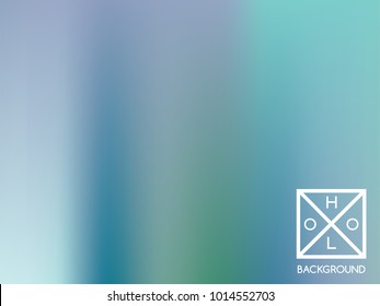 Indigo background. Iridescent cover.  Abstract soft pastel colors backdrop.  Trendy creative vector cosmic gradient. Mesh blue foil.  Creative neon template for banner. Vibrant print.