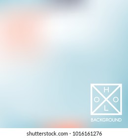 Indigo background. Iridescent cover.  Abstract neon colors backdrop.  Trendy creative vector cosmic gradient. Mesh blue foil.  Creative neon template for banner. Iridescent print.