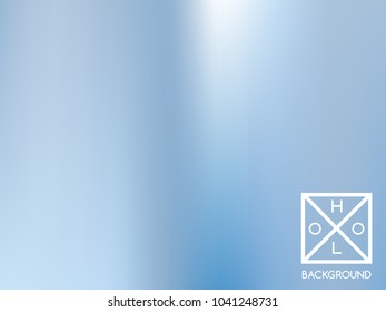 Indigo background. Iridescent cover.  Abstract neon colors backdrop.  Trendy creative vector cosmic gradient. Mesh blue foil.  Creative neon template for banner. Vibrant print.