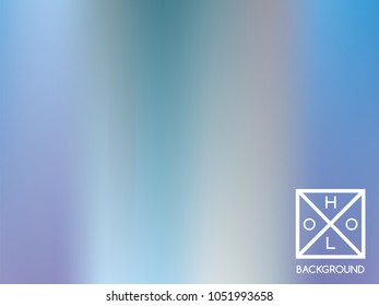 Indigo background. Iridescent cover.  Abstract soft pastel colors backdrop.  Trendy creative vector cosmic gradient. Mesh blue foil.  Creative neon template for banner. Vibrant print.