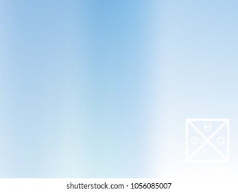 Indigo background. Iridescent cover.  Abstract neon colors foil.  Trendy creative vector cosmic gradient. Mesh blue foil.  Creative neon template for banner. Vibrant print.