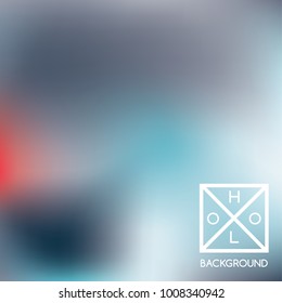 Indigo background. Sparkly cover.  Abstract neon colors backdrop.  Trendy creative vector cosmic gradient. Mesh blue foil.  Creative neon template for banner. Vibrant print.