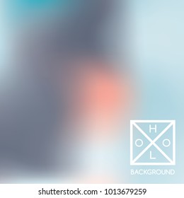 Indigo background. Sparkly cover.  Abstract neon colors backdrop.  Trendy creative vector cosmic gradient. Mesh blue foil.  Creative neon template for banner. Iridescent print.