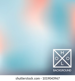 Indigo background. Sparkly cover.  Abstract neon colors backdrop.  Trendy creative vector cosmic gradient. Mesh blue foil.  Creative neon template for banner. Vibrant print.