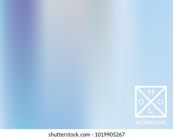 Indigo background. Sparkly cover.  Abstract neon colors foil.  Trendy creative vector cosmic gradient. Mesh blue foil.  Creative neon template for banner. Vibrant print.