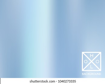 Indigo background. Sparkly cover.  Abstract soft pastel colors backdrop.  Trendy creative vector cosmic gradient. Mesh blue foil.  Creative neon template for banner. Iridescent print.