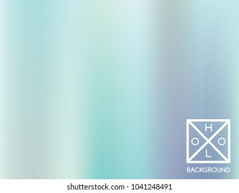 Indigo background. Sparkly cover.  Abstract neon colors backdrop.  Trendy creative vector cosmic gradient. Mesh blue foil.  Creative neon template for banner. Iridescent print.