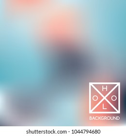 Indigo background. Sparkly cover.  Abstract neon colors backdrop.  Trendy creative vector cosmic gradient. Mesh blue foil.  Creative neon template for banner. Vibrant print.