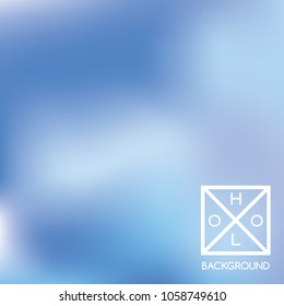 Indigo background. Sparkly cover.  Abstract neon colors backdrop.  Trendy creative vector cosmic gradient. Mesh blue foil.  Creative neon template for banner. Iridescent print.