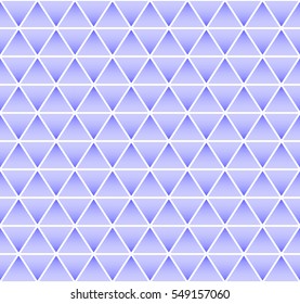 Indigo blue color luxury triangle grid seamless pattern 