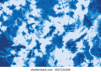 indigo blue Tie Dye Background
