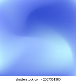Indigo Cold Liquid Dark Light Blurry Texture. Curve Blurred Dynamic Colorful Water Wallpaper. Ocean Sky Vivid Blue Bright Gradient Background. Wavy Color Pastel Fluid Vibrant Swirl Gradient Mesh.