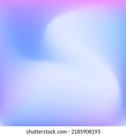 Indigo Color Violet Calm Dynamic Background. Pink Sunset Sky Blurred Lavender Swirl Gradient Mesh. Curve Liquid Cold Blue Pastel Gradient Background. Wavy Water Sunrise Light Fluid Design Pic.