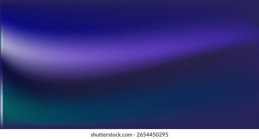 Indigo azul escuro céu oceano tela, Intensivo de ruído Holographic blend embaçado transições suaves Tom vazio apresentação design, futurista mínimo moderno luxo premium movimento exclusivo página elegante