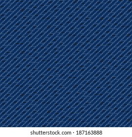 Indigo Denim Pattern Including Seamless Sample In Swatch Panel