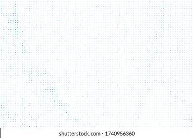 Indigo Halftone Background. Azure Dots Background. Blue Gradient Rough. Navy Grunge Wallpaper. Comic Gradation. Vector Simple. Cobalt Circle Grid. Beryl Vintage Point.