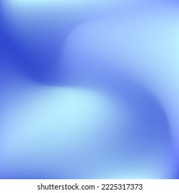 Indigo Light Blurred Vivid Blue Swirl Gradient Mesh. Wavy Fluid Dark Cold Dynamic Gradient Backdrop. Sky Pastel Color Vibrant Liquid Background. Bright Colorful Water Ocean Curve Smooth Surface.