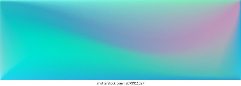 Ilustración de textura borrosa con vibra de arcoiris índigo. Malla Vivid Sea Wavy Gradient. Fondo de superficie suave de color oceánico. Antecedentes de la Oficina Natural. Malla de degradado ondulada de agua colorida.