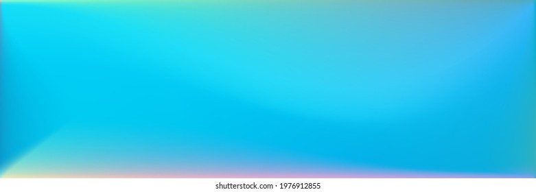 Indigo Sea Wavy Gradient Mesh. Blue Dark Multicolor Smooth Surface Illustration. Color Office Background. Rainbow Blank Modern Design Backdrop. Vibrant Turquoise Wavy Gradient Mesh.