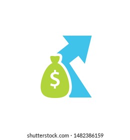 Indirect Cost Icon. Clipart Image Isolated On White Background