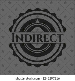 Indirect realistic dark emblem