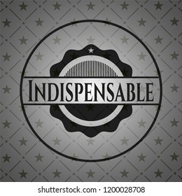 Indispensable realistic black emblem