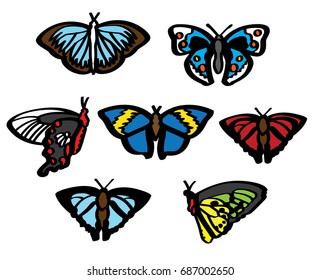 Individual Butterflies 