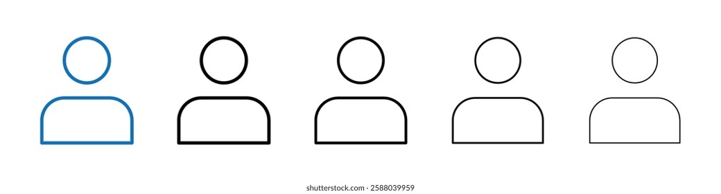 Individual icon Outline vector logo for web ui