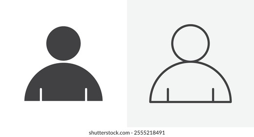 Individual icon. outlined vector style.