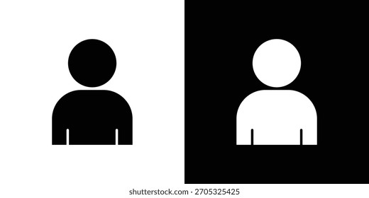 Icono individual, estilo plano simple. para diseños ui o ux