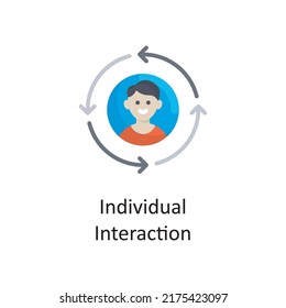 Individual vector Flat Icon Design illustration. Project Managements Symbol on White background EPS 10 File