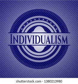 Individualism with denim texture