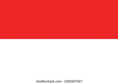 Indo Indonesian National Flag Vector